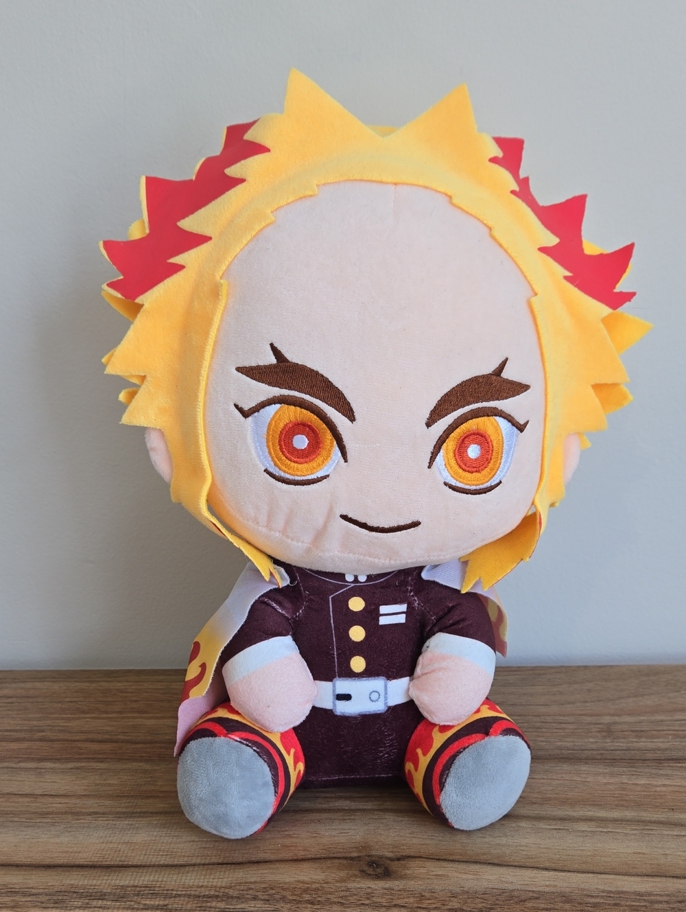Rengoku Demon Slayer Yellow Flame-Trim Plush Character Toy - Anime Toys